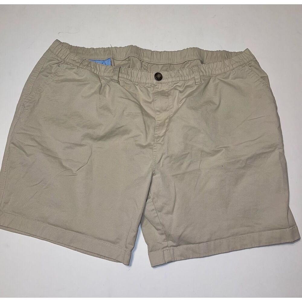 Chubbies Tan Flat Front Men Shorts